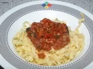 Rezept: Tagliatelle mit Thunfisch-Tomatensauce Tagliatelle mit Thunfisch-Tomatensauce - Rezept