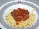 Tagliatelle mit Thunfisch-Tomatensauce - Rezept