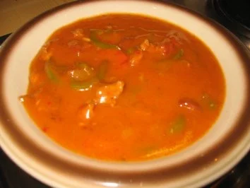 Suppe: Scharfe Gulaschsuppe nach Lisa's Art - Rezept