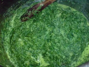 Rezept: Pellkartoffeln mit Spinat und Spiegelei Bild Nr. 8 Pellkartoffeln mit Spinat und Spiegelei - Rezept - Bild Nr. 8