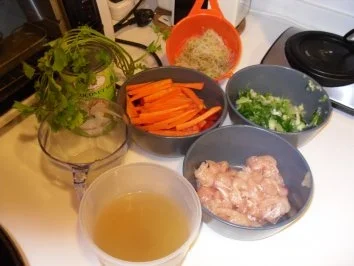 Rotes Hähnchen Curry - Rezept