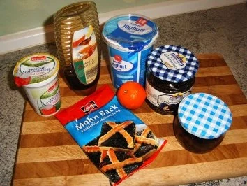 Rezept: Mohn- Pflaumenmuß -Joghurtdessert Bild Nr. 2 Mohn- Pflaumenmuß -Joghurtdessert - Rezept - Bild Nr. 2