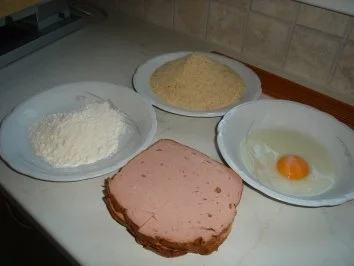 Rezept: Panierter Leberkäse Bild Nr. 2 Panierter Leberkäse - Rezept - Bild Nr. 2