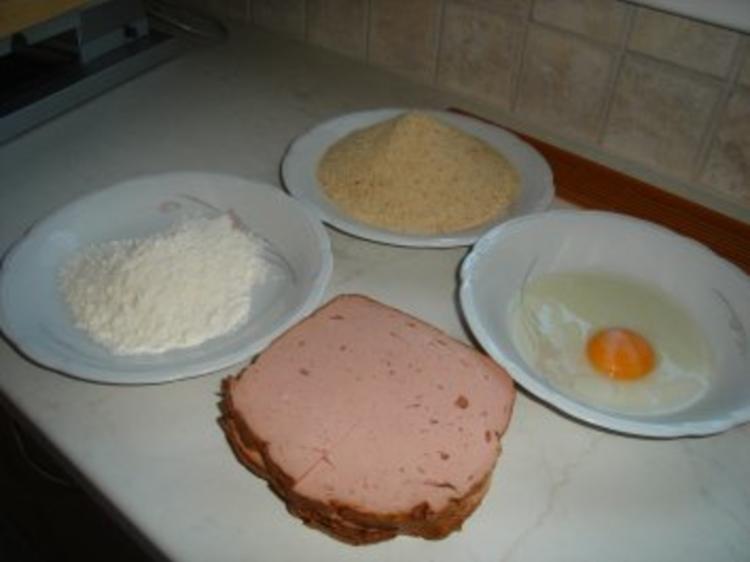 Panierter Leberkäse Rezept mit Bild kochbar de