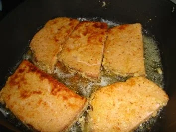 Rezept: Panierter Leberkäse Bild Nr. 4 Panierter Leberkäse - Rezept - Bild Nr. 4