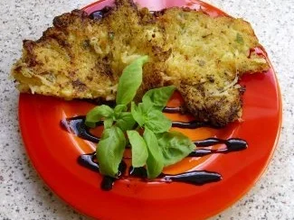 Rezept: Reibekuchen mit Basilikum Reibekuchen mit Basilikum - Rezept