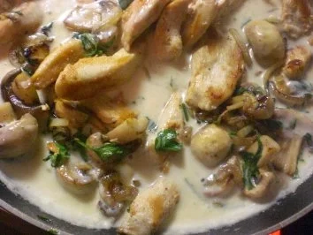 Rezept: Hähnchengeschnetzeltes Bild Nr. 4 Hähnchengeschnetzeltes - Rezept - Bild Nr. 4