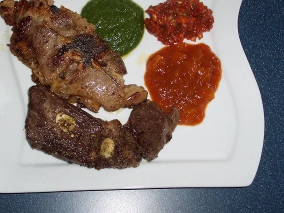 Lammkotletts in Minzsoße - Rezept