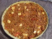 Käse-Hack-Tarte - Rezept