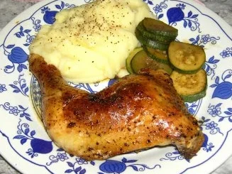 Würzige Hähnchenkeulen - Rezept