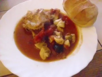 Geschmortes Hähnchen - Rezept