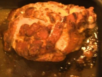 Rezept: Fleisch: Spanferkelschulter oder Keule Bild Nr. 4 Fleisch: Spanferkelschulter oder Keule - Rezept - Bild Nr. 4