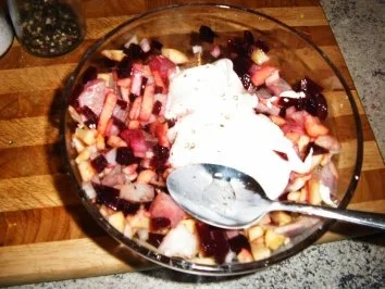 Rezept: Matjes-Rote Bete- Salat Bild Nr. 4 Matjes-Rote Bete- Salat - Rezept - Bild Nr. 4