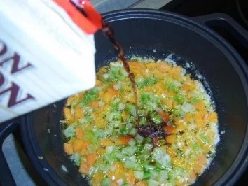 Wirsing-Rohkost-Salat an Gemüse-Rotweindressing. - Rezept - Bild Nr. 5