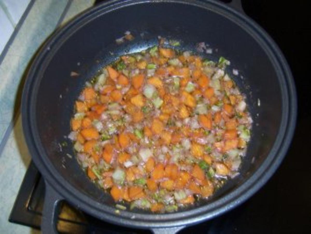 Wirsing-Rohkost-Salat an Gemüse-Rotweindressing. - Rezept - Bild Nr. 7