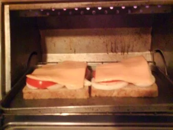 Abendbrot: Überbackener Toast - Rezept - Bild Nr. 4