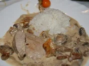 Schwein: Jäger-Pfanne mit Schweinefilet und Pilzen - Rezept