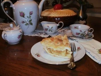 Apfel Pie - Echt Amerikanisch mit toller Krust - Bild eingestellt- Sehr leicht zum Backen-dieses ist mein Familen Rezept von Rena meine Schwiegermutter - Rezept