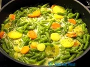 Bohnenragout mit Möhren - Rezept