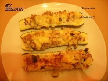 Gefüllte Zucchini (All in One) - Rezept