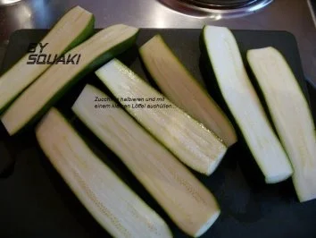 Gefüllte Zucchini (All in One) - Rezept - Bild Nr. 3