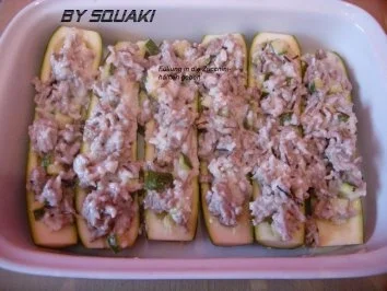 Gefüllte Zucchini (All in One) - Rezept - Bild Nr. 8