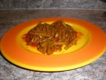 Rezept: Bohnen in Tomatensauce Bohnen in Tomatensauce - Rezept