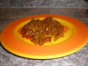 Bohnen in Tomatensauce - Rezept