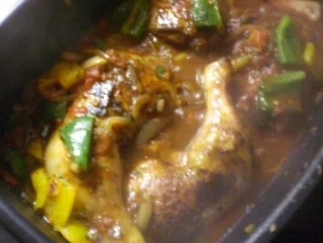 Rezept: Hähnchenschenkel auf Gemüse Bild Nr. 4 Hähnchenschenkel auf Gemüse - Rezept - Bild Nr. 4