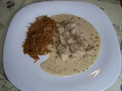 Kotopoulo mit Senfsauce - Rezept