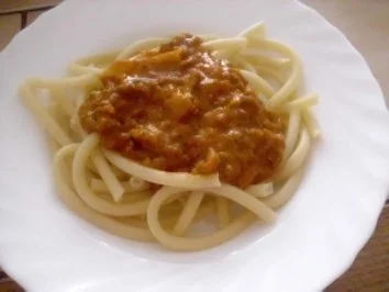 Rezept: Hacksoße zu Makkaroni Hacksoße zu Makkaroni - Rezept