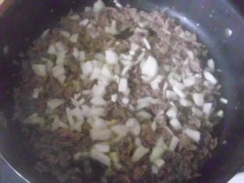 Rezept: Hacksoße zu Makkaroni Bild Nr. 2 Hacksoße zu Makkaroni - Rezept - Bild Nr. 2