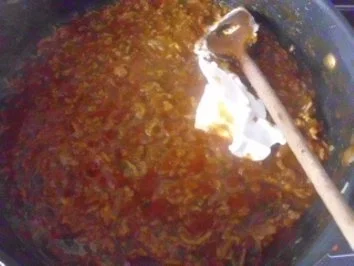 Rezept: Hacksoße zu Makkaroni Bild Nr. 4 Hacksoße zu Makkaroni - Rezept - Bild Nr. 4