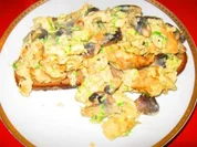 Schnittlauch-Champignon-Rührei - Rezept
