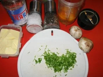 Schnittlauch-Champignon-Rührei - Rezept - Bild Nr. 2