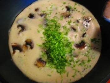 Schnittlauch-Champignon-Rührei - Rezept - Bild Nr. 6