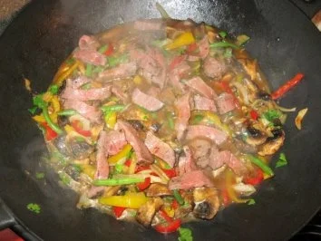 Asiapfanne mit Roastbeef - Rezept - Bild Nr. 6