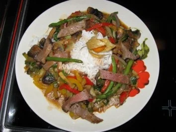 Asiapfanne mit Roastbeef - Rezept - Bild Nr. 8