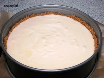 Käsekuchen mit Amarettiniboden - Rezept - Bild Nr. 5