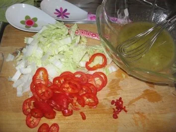 Chinakohl-Paprikasalat - Rezept - Bild Nr. 2