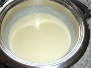 Rezept: Pudding schwarz / weiß Bild Nr. 4 Pudding schwarz / weiß - Rezept - Bild Nr. 4