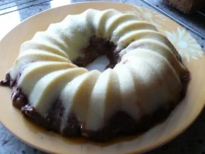 Rezept: Pudding schwarz / weiß Bild Nr. 2 Pudding schwarz / weiß - Rezept - Bild Nr. 2