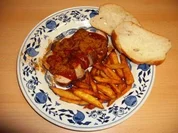 CurryWurst mit frischen Pommes - Rezept