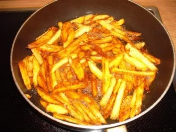 CurryWurst mit frischen Pommes - Rezept - Bild Nr. 7