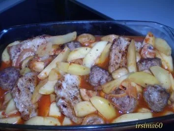 Schweinerückensteaks im Ofen gegart - Rezept - Bild Nr. 7