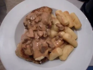 Rezept: Cordon Bleu in Jägersoße Cordon Bleu in Jägersoße - Rezept