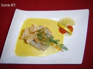 Rezept: AUMONIERES AUX SCAMPIS ET COQUILLES ST JACQUES Bild Nr. 7 AUMONIERES AUX SCAMPIS ET COQUILLES ST JACQUES - Rezept - Bild Nr. 7