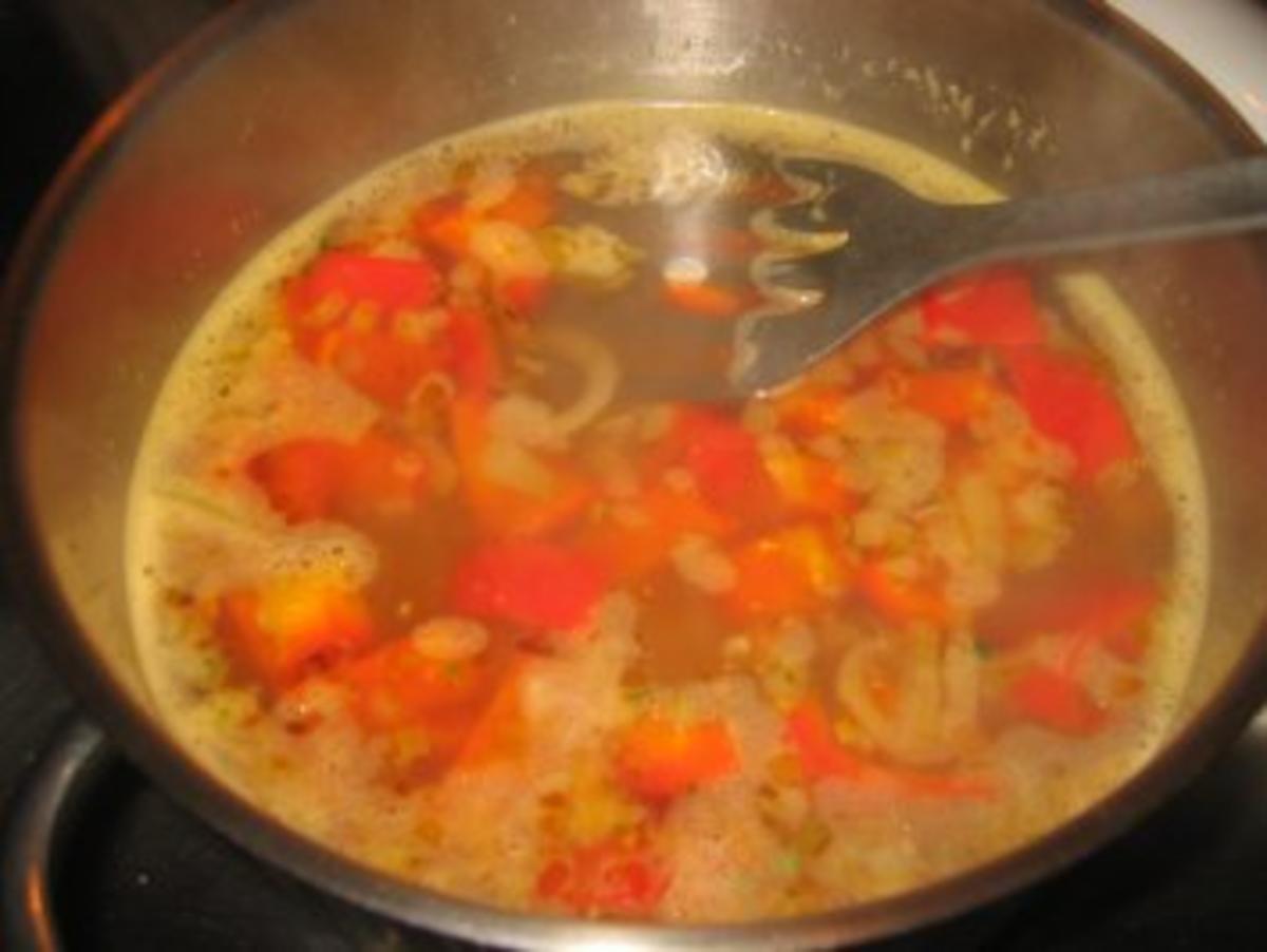 Suppe: Feines, scharfes Paprika-Käse Süppchen! - Rezept - Bild Nr. 4