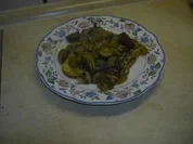 Fleisch - Rindergeschnetzeltes mit Champignons - Rezept