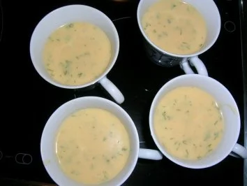 Rezept: Meeresfrüchte mit Linsensalat und Kartoffel-Flan - schmeckt absolut lecker - Bild Nr. 4 Meeresfrüchte mit Linsensalat und Kartoffel-Flan - schmeckt absolut lecker - - Rezept - Bild Nr. 4